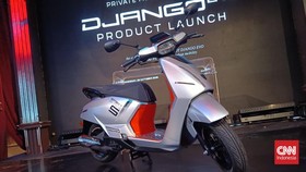 Peugeot Django Evo 125 meluncur di Indonesia pada Rabu (28/10).