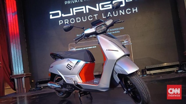 Peugeot Django Evo 125 meluncur di Indonesia pada Rabu (28/10).