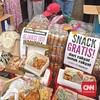 Posko-posko bantuan kemanusiaan untuk Demo 28 Oktober terlihat di sejumlah titik di Bundaran HI, Jakarta Pusat.
