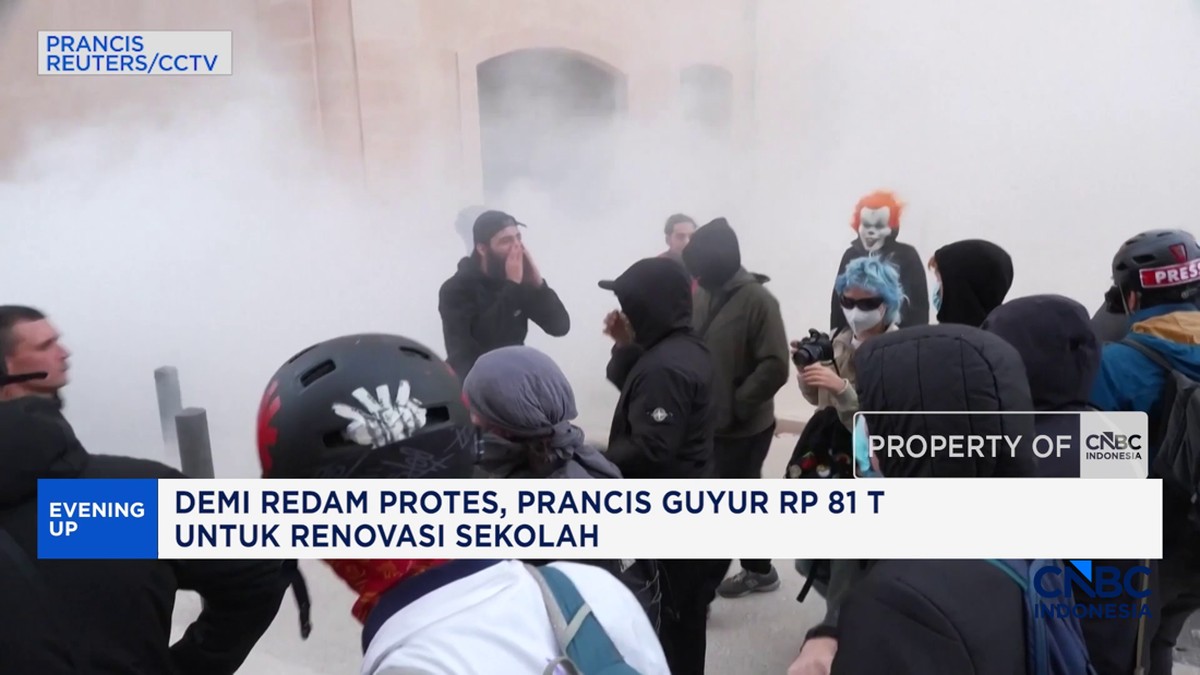 Video:Demi Redam Protes, Prancis Guyur Rp. 81 T Untuk Renovasi Sekolah