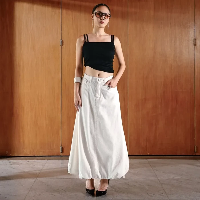 Rouje Balloon Maxi Skirt