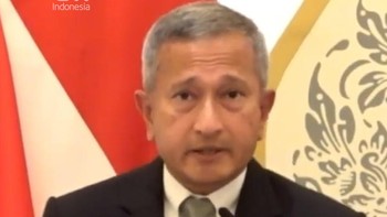 Momen Menlu Singapura Bicara Karhutla RI Pakai Bahasa Indonesia