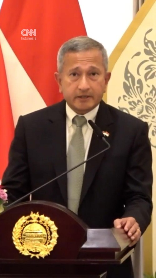 Momen Menlu Singapura Bicara Karhutla RI Pakai Bahasa Indonesia