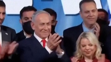 Momen Netanyahu Muncul ke Publik, Klaim Menang Suara di Pemilu Israel