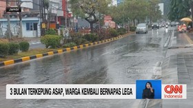 3 Bulan Terkepung Asap, Warga Kembali Bernapas Lega