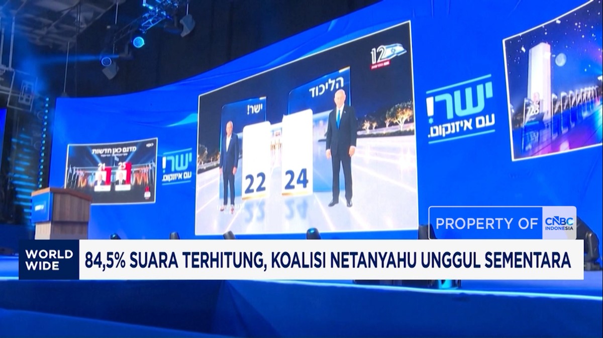 Video: 84,5% Suara Terhitung, Koalisi Netanyahu Unggul Sementara - Infolitik