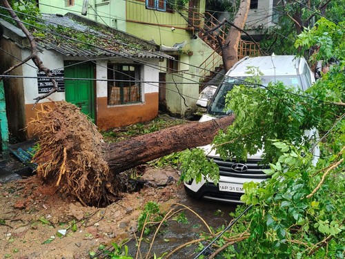 Sedikitnya lima orang tewas akibat terjangan siklon Arnab yang menyebabkan longsor di sepanjang pesisir India di wilayah selatan negara bagian Andhra Pradesh.