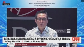 BEI Setujui Demutualisasi & Dividen Khusus Rp1,5 Triliun