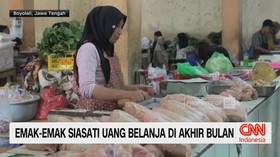Emak-Emak Siasati Uang Belanja Di Akhir Bulan