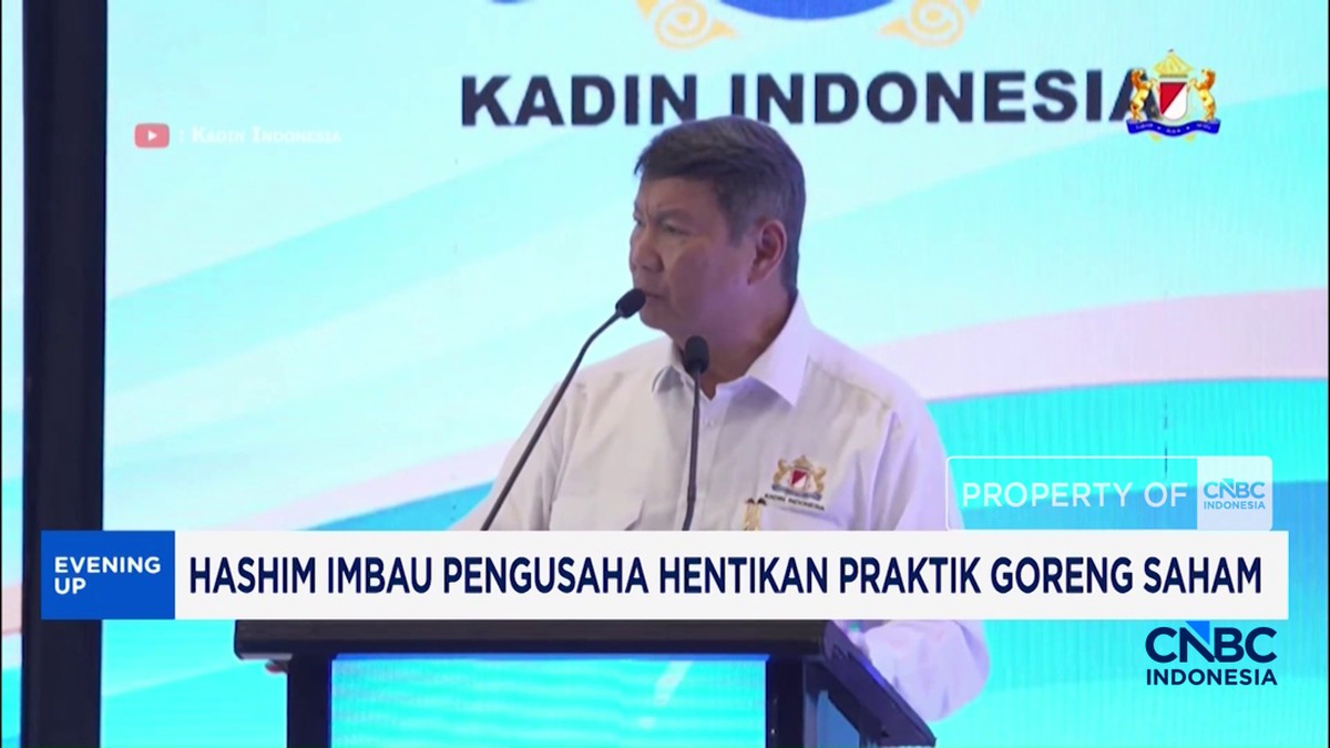 Video: Hashim Imbau Pengusaha Hentikan Praktik Goreng Saham - Infolitik