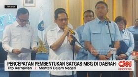 Percepatan Pembentukan Satgas MBG di Daerah