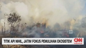 kebakaran hutan Jawa Timur, karhutla Jatim, pemadaman kebakaran, pendinginan hutan, musim hujan 2026, kebakaran hutan,