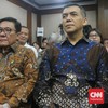 Wakil Menteri Imigrasi dan Pemasyarakatan (Wamen Imipas) periode 20242026 Silmy Karim menjalani sidang perdana kasus dugaan pemerasan pengurusan izin tinggal warga negara asing, di Pengadilan Tindak Pidana Korupsi pada Pengadilan Negeri Jakarta Pusat