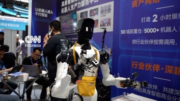 Uji Kebolehan Manusia Besi di Pameran Robotik Shenzhen, China - Infolitik