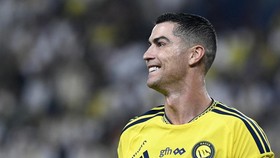 Soccer Football - Saudi Pro League - Al Nassr v Al Kholood - Al Awwal Park, Riyadh, Saudi Arabia - October 29, 2026 Al Nassr's Cristiano Ronaldo reacts REUTERS/Stringer