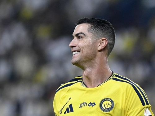 Soccer Football - Saudi Pro League - Al Nassr v Al Kholood - Al Awwal Park, Riyadh, Saudi Arabia - October 29, 2026 Al Nassr's Cristiano Ronaldo reacts REUTERS/Stringer