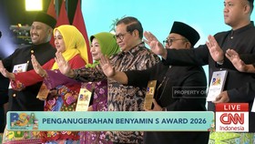 Pemenang Anugerah Benyamin S Award 2026.