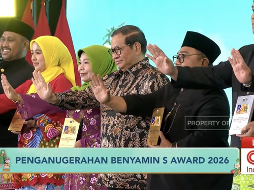 Pemenang Anugerah Benyamin S Award 2026.
