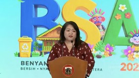 Anugerah Benyamin S Award 2026 di Jakarta, Jumat, 30 Oktober 2026. Tona Hutauruk, kepala biro kerjasama daerah setda Provinsi DKI Jakarta.