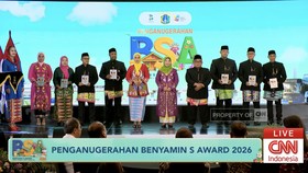 Anugerah Benyamin S Award 2026 di Jakarta, Jumat, 30 Oktober 2026.