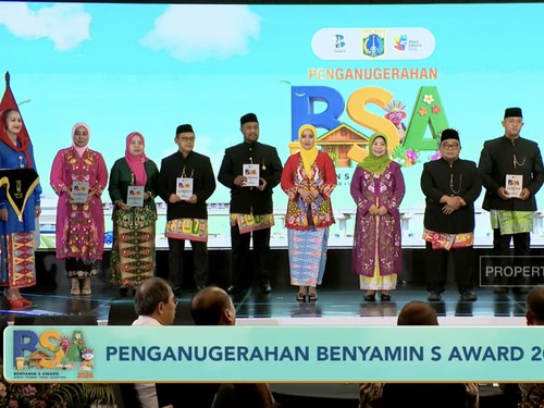 Anugerah Benyamin S Award 2026 di Jakarta, Jumat, 30 Oktober 2026.