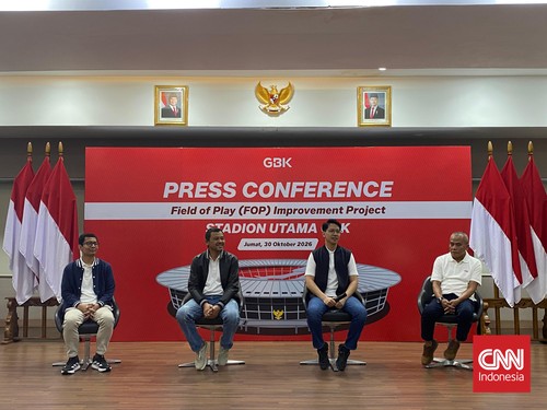 Pusat Pengelolaan Komplek Gelora Bung Karno (PPKGBK) menargetkan rumput baru Stadion Utama Gelora Bung Karno (SUGBK) siap digunakan pada akhir April 2027.Penggantian rumput dilakukan bersamaan dengan pengembangan Field of Play (FOP) atau area permain