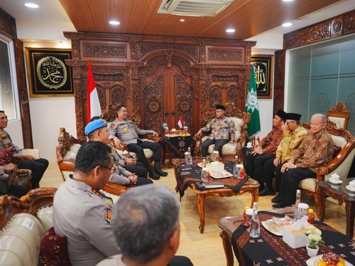Kapolri Sambangi PP Muhammadiyah hingga PBNU, Sepakat Jaga Kamtibmas