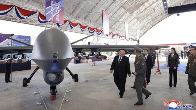 Kim Jong Un Mendesak Dominasi Teknologi Drone Korut