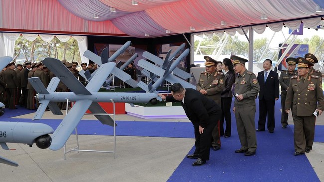 Kim Jong Un Mendesak Dominasi Teknologi Drone Korut