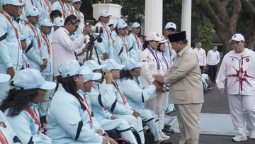 Berita Olahraga Terkini CNN Sport : Prabowo Apresiasi Perjuangan Atlet, Komitmen Tingkatkan Pembinaan