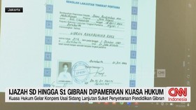 Gibran Rakabuming Raka, ijazah Gibran,  pendidikan Gibran, sidang PTUN Jakarta, surat penyetaraan pendidikan, gugatan ijazah,