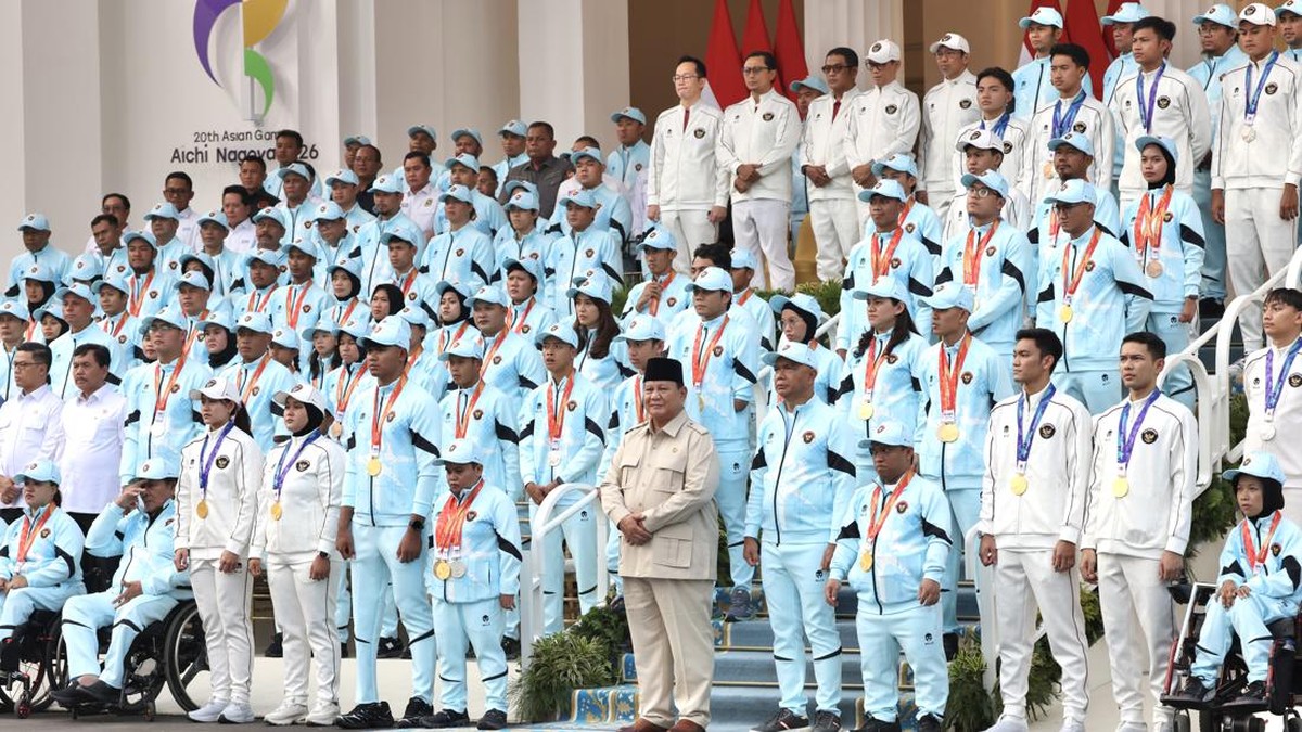 Prabowo Apresiasi Perjuangan Atlet di Asian Games, Tegaskan Hal Ini