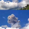 thumbnail video gunung mayon erupsi