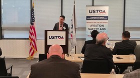 AirNav Indonesia menampilkan sejumlah inovasi untuk mendukung modernisasi layanan navigasi penerbangan dalam sesi Business Briefing pada rangkaian Aviation Safety and Security Reverse Trade Mission (RTM) yang diselenggarakan United States Trade and D
