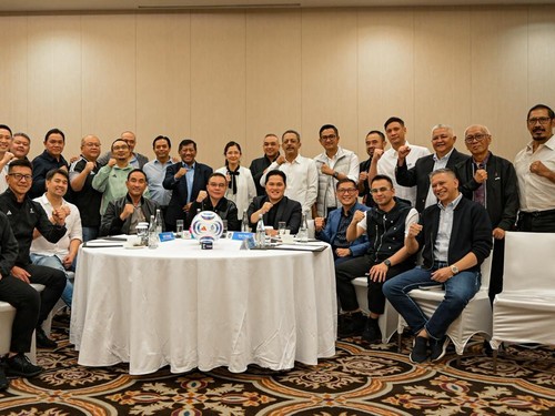 PSSI dan I.League menggelar Club Owner Meeting bersama Kapolri, DPR RI, dan perwakilan pemerintah di Jakarta, Jumat (30/10).