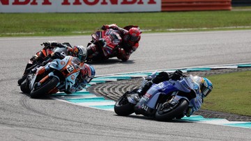 Sorotan Dunia Olahraga CNN Sport : Hasil Sprint Race MotoGP Malaysia: Alex Marquez Crash, Acosta Juara