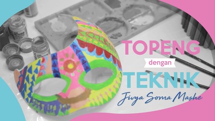 Uniknya Topeng dengan Teknik Seniman India