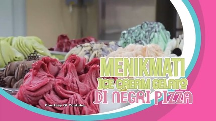 Hmm, Enaknya Makan Es Krim Asli Italia