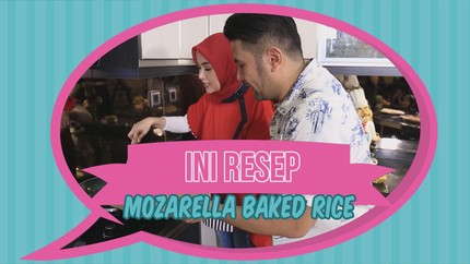 Ini Resep Mozarella Baked Rice