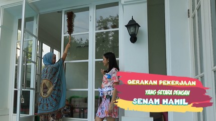 Pekerjaan Sehari-hari Seperti Ini Setara dengan Senam Hamil Lho