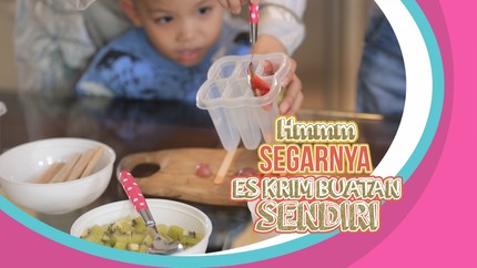 Segarnya Es Krim Buatan Sendiri