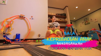 Karakter Anak Bisa Dilihat dari Coretannya Lho
