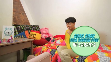 Cara Nirina Zubir Melatih Anak Bisa Bangun Pagi