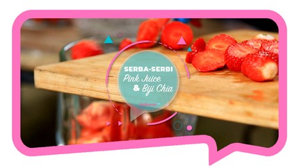 Resep Pink Jus; Minuman Sehat Berwarna Imut