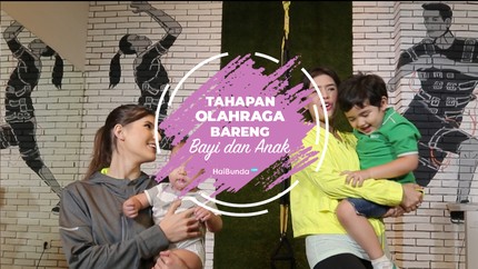 Olahraga Seru Bareng Bayi, Asyik Lho Bun