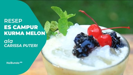 Resep Es Campur Kurma Melon Ala Carissa Puteri