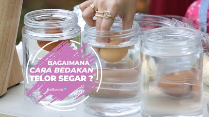 Bagaimana Cara Bedakan Telur Segar?