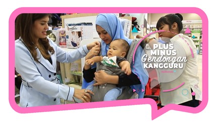 Plus Minus Gendongan Kangaroo