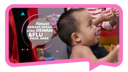 Ramuan Bawang Merah Atasi Demam dan Flu pada Anak