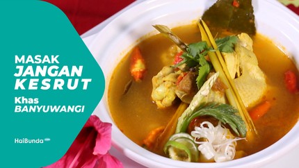 Resep Masak Jangan Kesrut Khas Banyuwangi